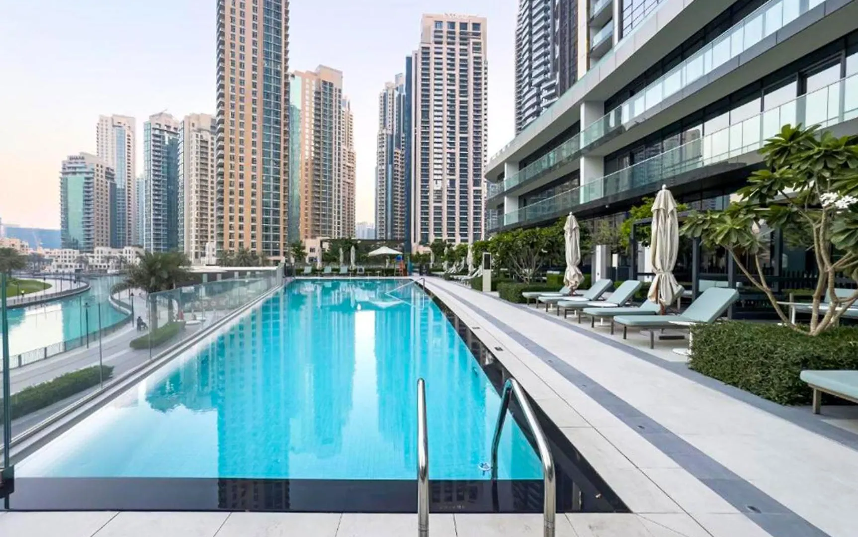 Livbnb-Prestige 1Br In Grande, Pool With Iconic Burj Khalifa View Dubai United Arab Emirates