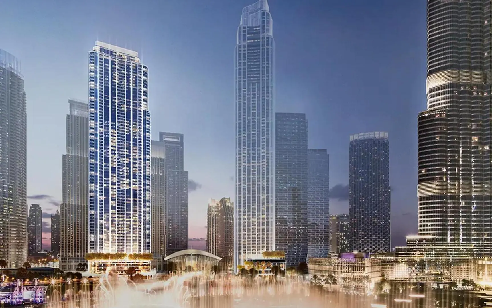 Livbnb-Prestige 1Br In Grande, Pool With Iconic Burj Khalifa View Dubai Apartment