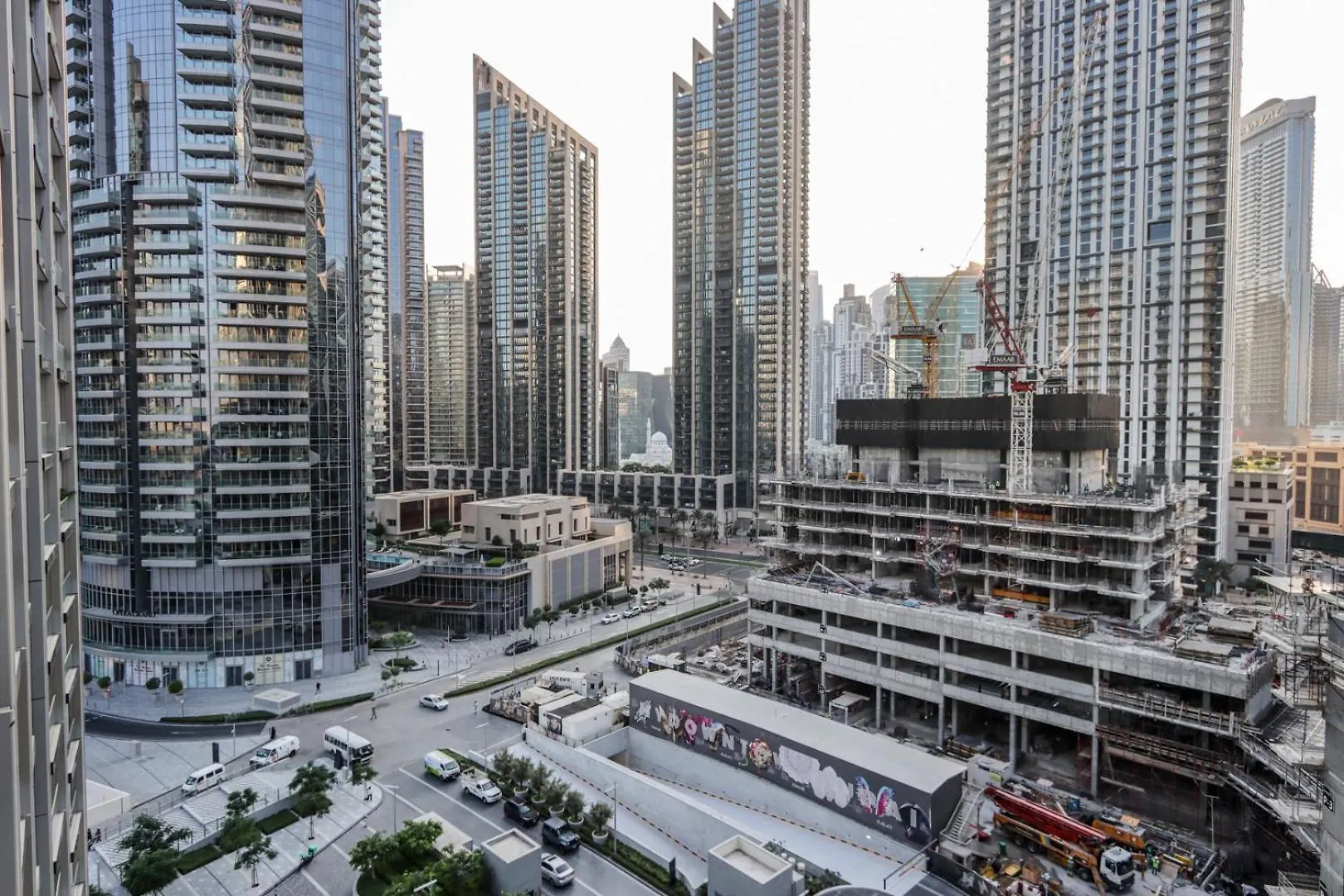 Livbnb-Prestige 1Br In Grande, Pool With Iconic Burj Khalifa View Dubai Lägenhet