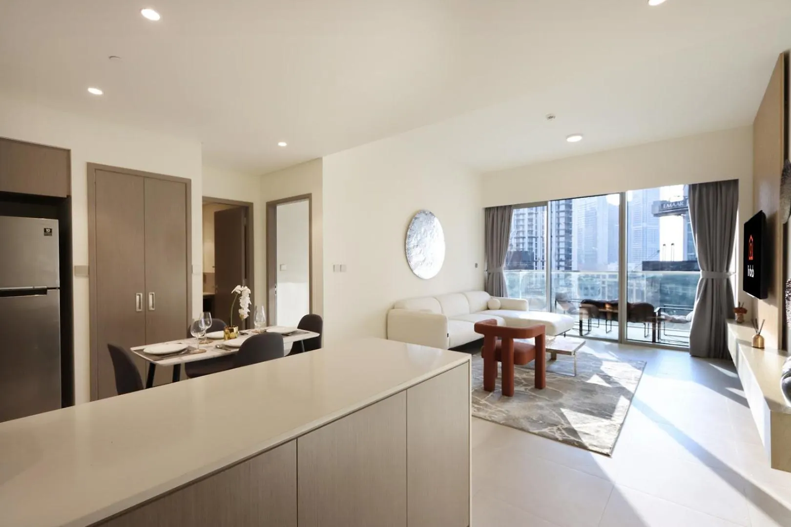 Livbnb-Prestige 1Br In Grande, Pool With Iconic Burj Khalifa View Dubai 0*,  Förenade Arabemiraten